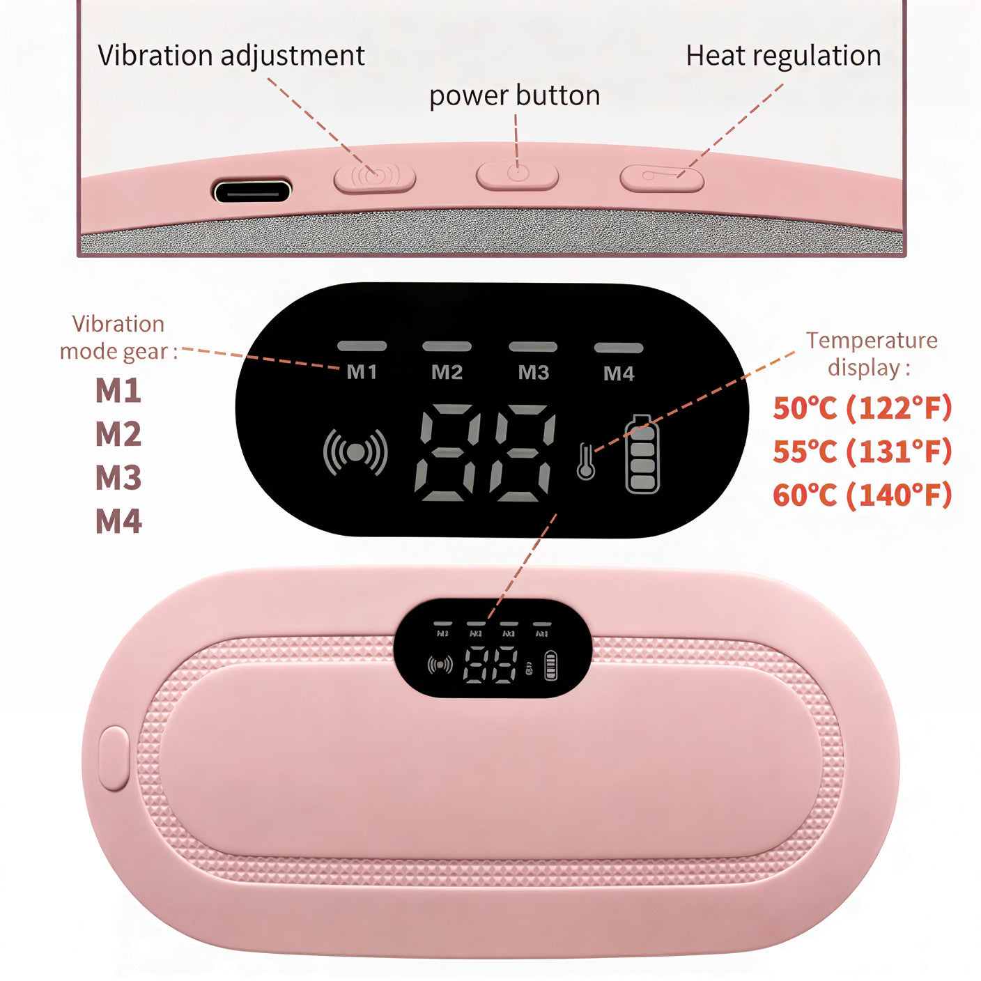 Portable Cordless Heating Pad