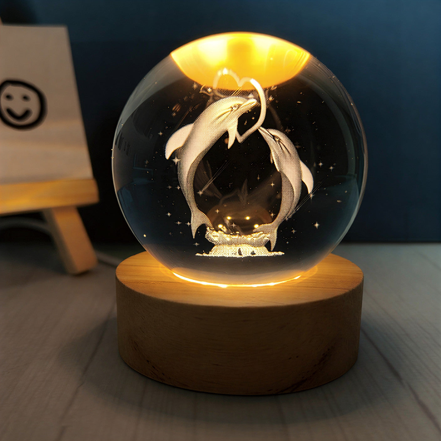 3D Crystal Lamp Ball(Assorted Design)
