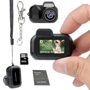HD Mini Camera Keychain with Screen Video Recorder Sport DV Small Camcorder Y3000 Mini Camera
