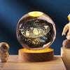 3D Planet Crystal Ball Night Lamp