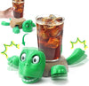 Turtle Cup Holder, Fun Turtle Coaster with Expressive Face, For Home