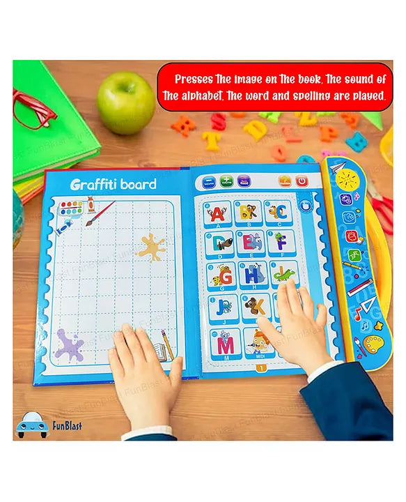 Intractive learning book for kids (age 3+)