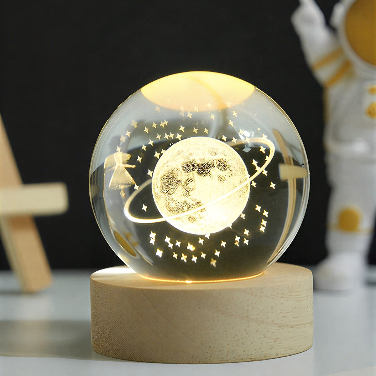 3D Crystal Lamp Ball(Assorted Design)